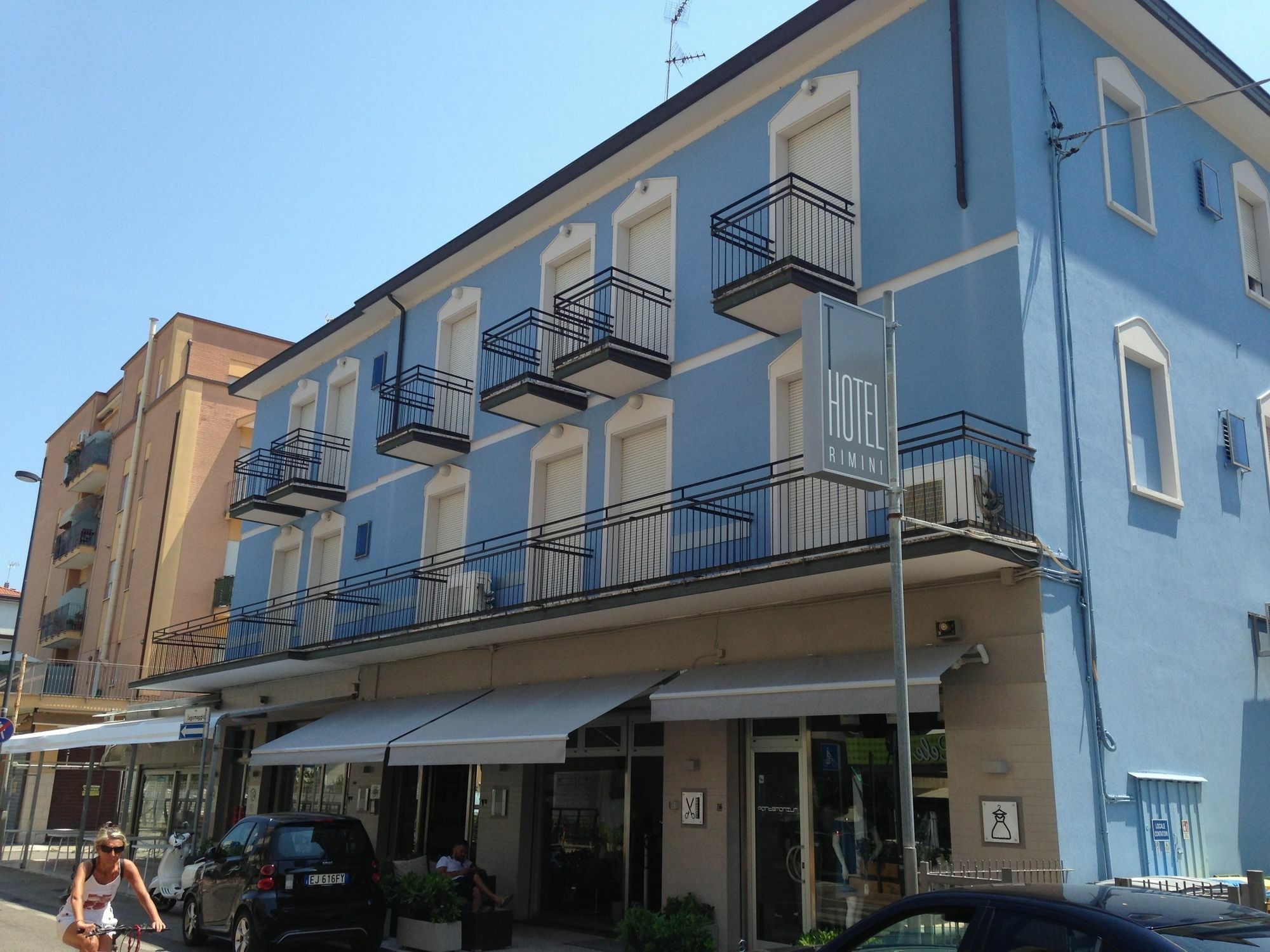 T Hotel Rimini Bagian luar foto